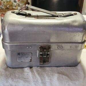 Vintage LEYSE Aluminum Lunchbox Bucket